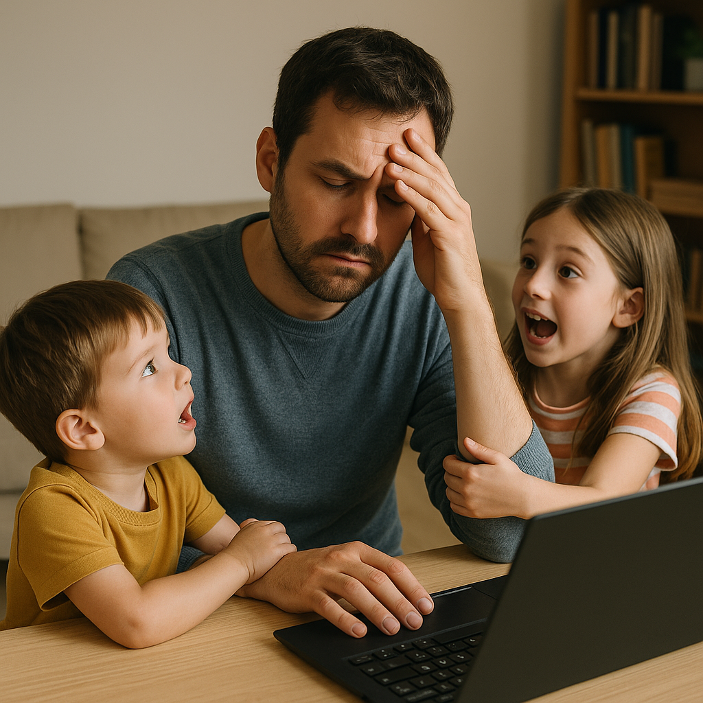 Equilibristi Quotidiani: Gestire lo Stress e Ritrovare Sé Stessi tra Lavoro e Figli Piccoli