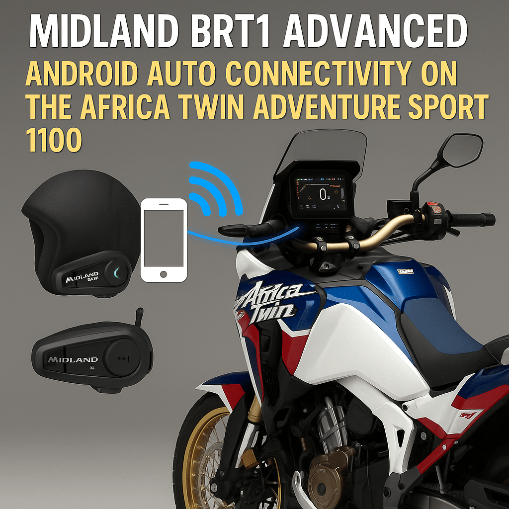 Guida Completa alla Connessione di Africa Twin 1100 Adventure Sports con Interfono e Android Auto&nbsp;Wireless