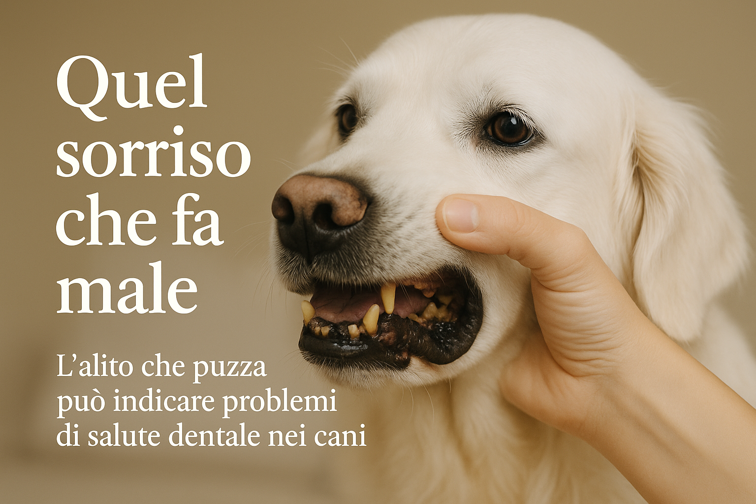 Dietro un alito cattivo c’è (quasi sempre) un dolore nascosto