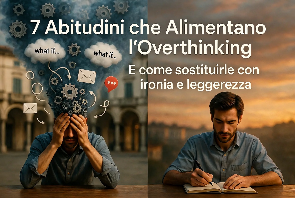 7 abitudini quotidiane che ti tengono ostaggio dell’overthinking
